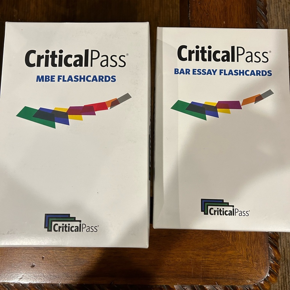 CriticalPass MBE and Bar Essay Flashcards